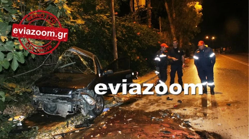 Τραγωδία στην Χαλκίδα: Φονική σύγκρουση οχημάτων με δύο νεκρούς (βίντεο)